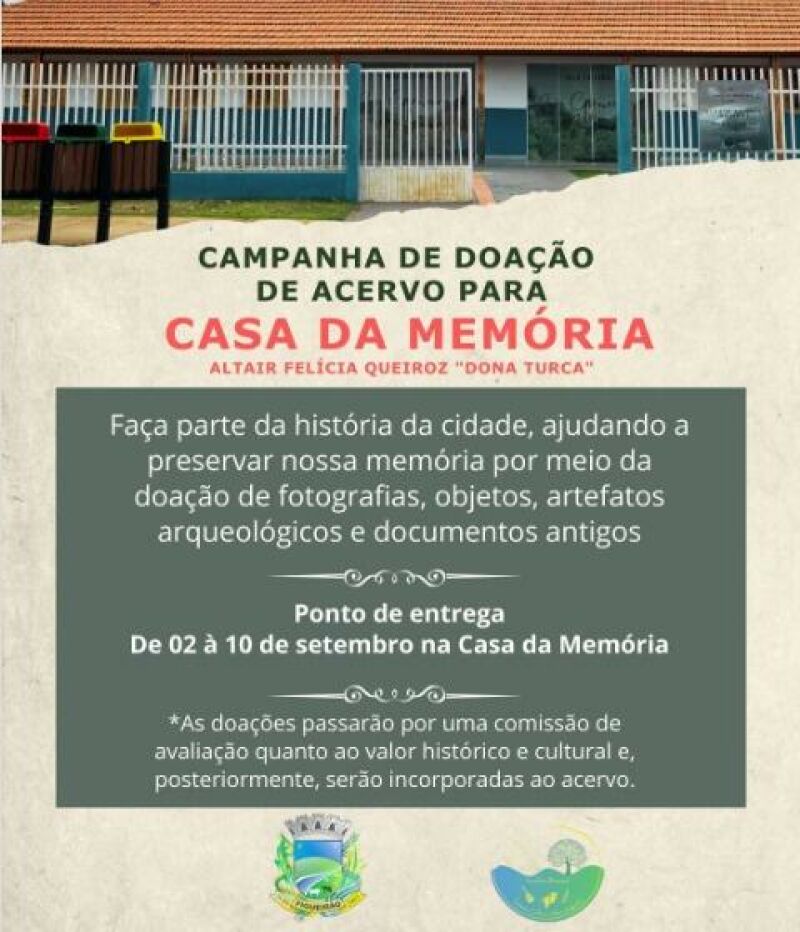Imagem ilustrativa da matéria Prefeitura de Figueirão lança campanha para resgatar e preservar a história local